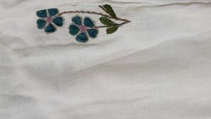 New not used White Cherry Print Shirt Dress
