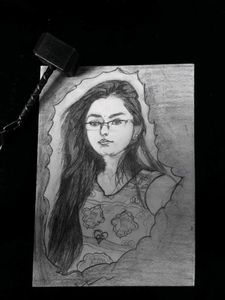 Custom Pencil Sketch Portrait