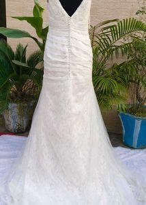 Elegant White Bridal Lehenga
