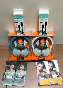 New JBL Headphone & FREE (2 Boat earphones & TypeC