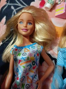 Barbie Doll Set with Clothes &amp; Accessories