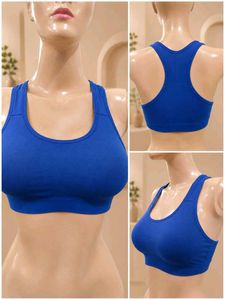 Blue Sports Bra