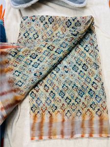 Beautiful Cotton Linen Saree