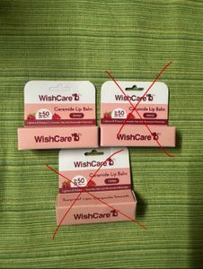 WishCare Ceramide Tinted Lip Balm (Set of 3)