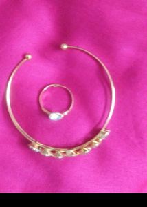 New Set Of Bracelet And Matching Ring