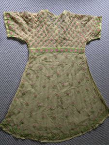 Embroidered Anarkali with Separate Lining kurta