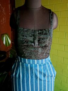 Skirt And Top Set