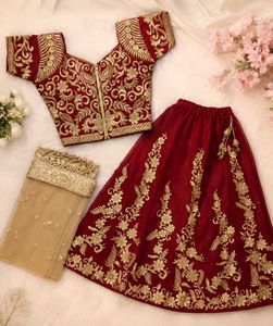 Embroidered Lehenga Choli Set