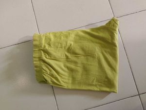 Comfortable &amp; Stylish Lime green colour Leggings