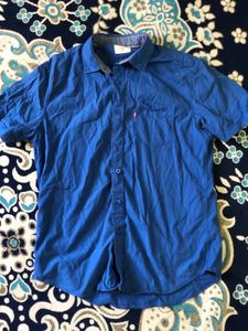 Levi's Blue Slim Fit Shirt