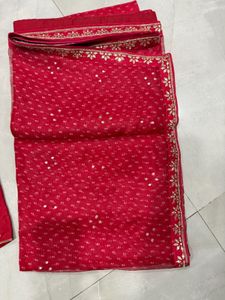 Stunning Red saree
