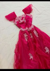 Stunning Hot Pink Gown
