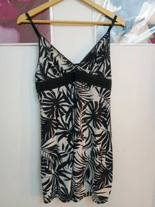 Tropical Print Dress