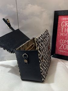 Stylish Monogram Vanity Bag