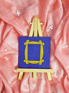 Handmade Friends Frame Mini Canvas Art