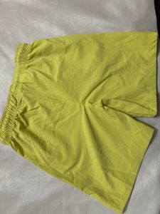 Boys' Neon Yellow Pull-On Shorts