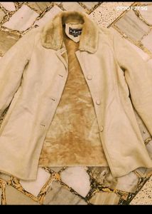 25. Stylish Beige Faux Suede Jacket