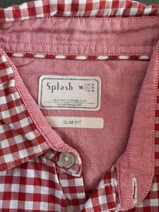 Red &amp; White Checkered Shirt