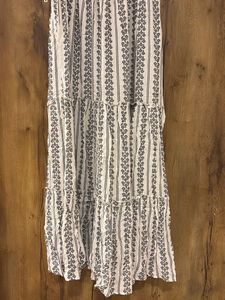 Striped Sleeveless Maxi Dress
