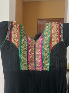 Designer Black Ethnic Gown