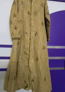 Party Wear Designer Jute Gown
