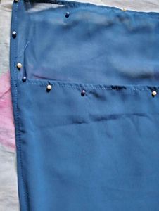 Elegant Navy Blue Malaysian hijab