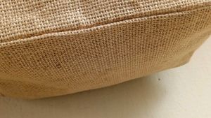 Embroidered Jute boho Bag