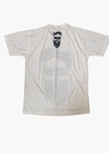 Men's White Graphic T-Shirt