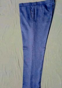 Luxurious Blue Textured Formal Suit