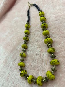 Boho Beaded Statement Necklace