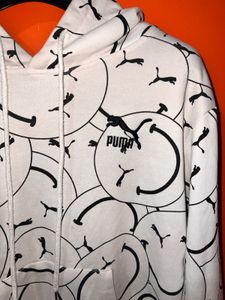 Premium White Hoodie Puma
