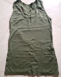 plain cotton Racer back tops sando sleeveless for