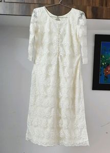 Chikan Embroidery Kurta