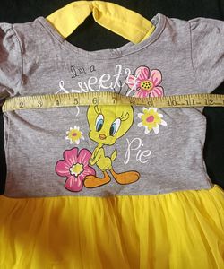 Tweety Pie Dress - Adorable Girls Outfit