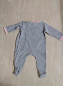 Baby Sleepsuit with Bunny Design