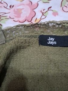 y2k Olive Green Lace Trim Cami Top