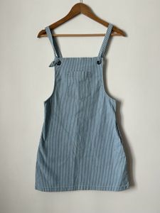 Light Blue Pinafore Dress