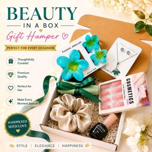 Elegant 8 in 1 gift hamper| Happiness Box for her
