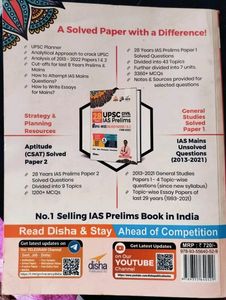 Errorless UPSC IAS Prelims Solved Papers 28 Years