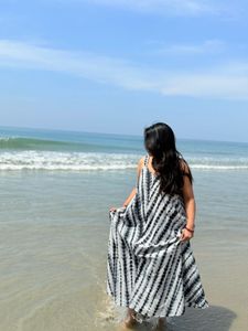 Boho Tie-Dye Maxi Dress