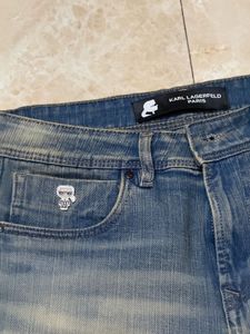 karl lagerfeld 32 Stylish Blue Denim Jeans