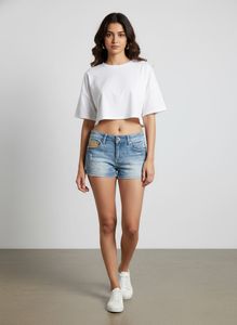 Denim Mini Shorts