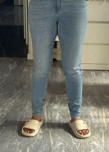 Light Blue Skinny Fit Jeans