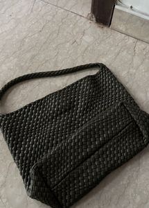 Olive Braided Hobo