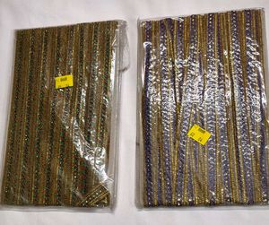 Lace golden border attractive buy one get free