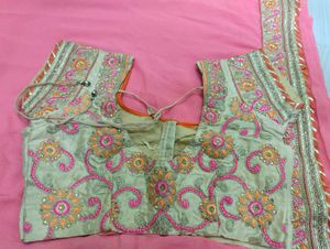 Embroidered Silk Blouse