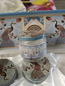 Elegant Peacock Decorative Box
