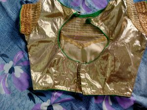 half saree  set
