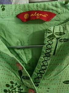 Green Kurta