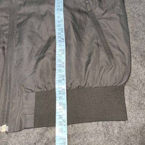 Men's Black Hooded Jacket